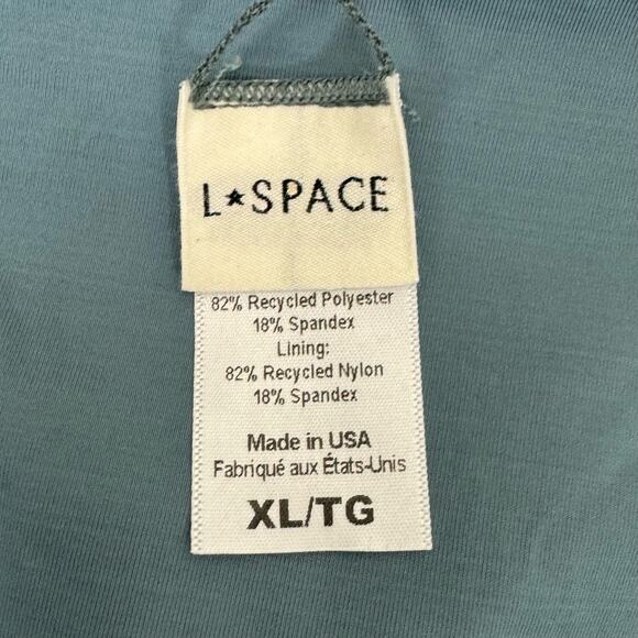 L*Space Blue Bikini Bottom NWOT Size XL - Picture 5 of 5